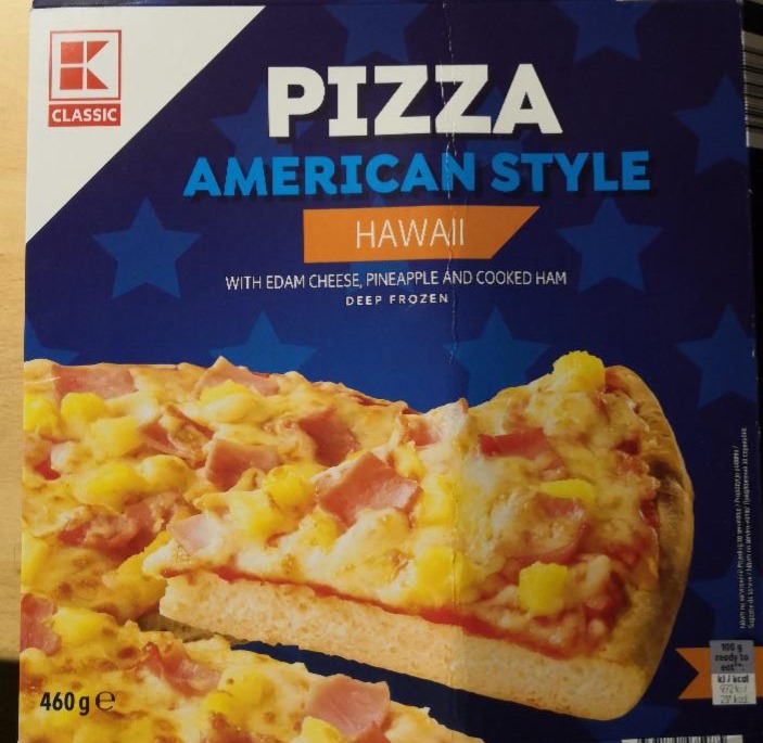 Fotografie - Pizza American Style Hawai K-Classic