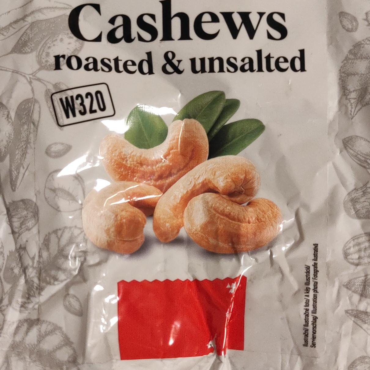 Fotografie - Cashews roasted & unsalted W320 Nutie's