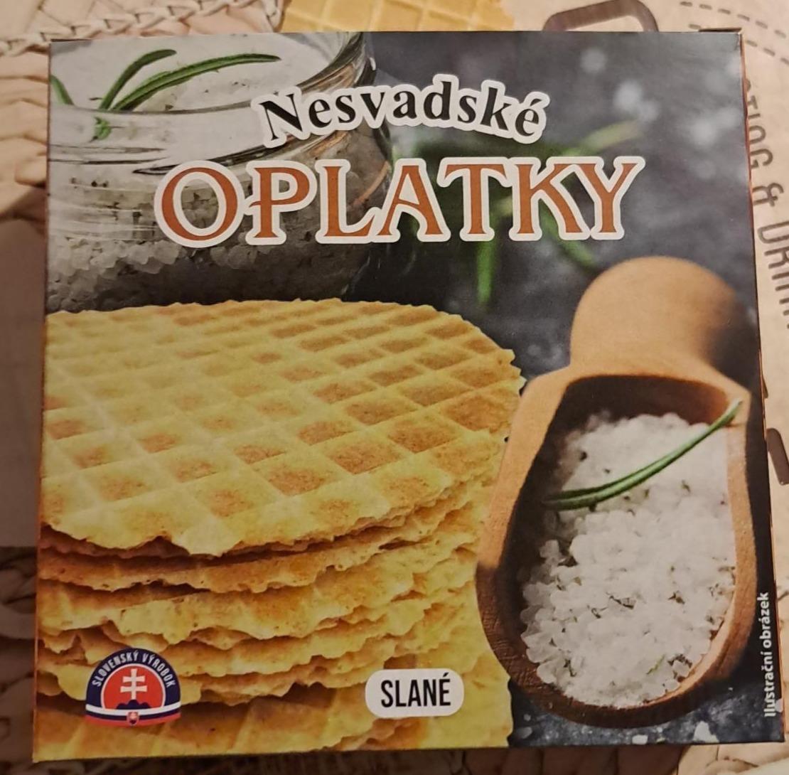 Fotografie - Nesvadské oblátky slané