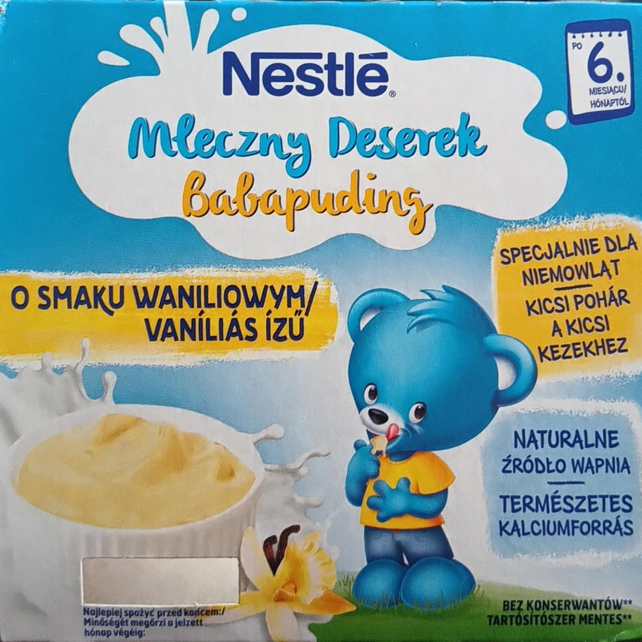 Fotografie - Mleczny Deserek Waniliowy Nestlé