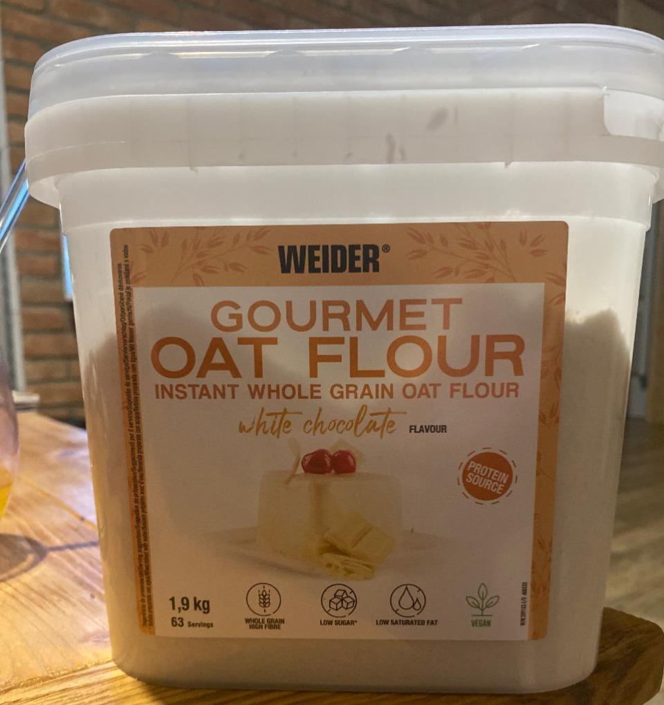 Fotografie - Gourmet oat flour White chocolate Weider