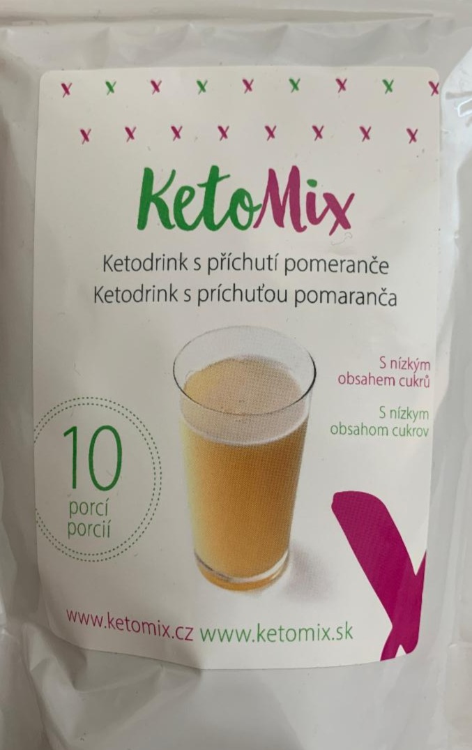 Fotografie - Ketodrink s príchuťou pomaranča