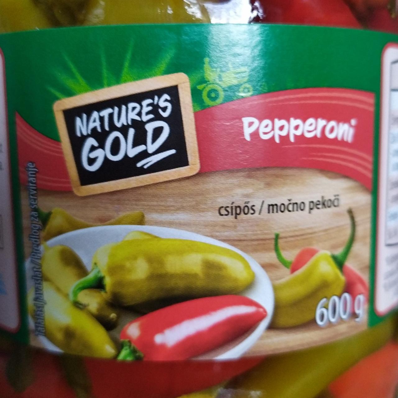 Fotografie - Pepperoni csípős Nature´s Gold