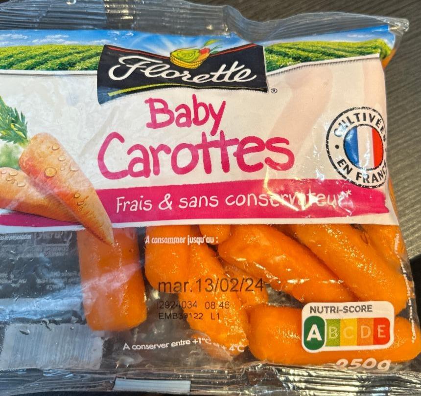 Fotografie - Baby Carottes Florette