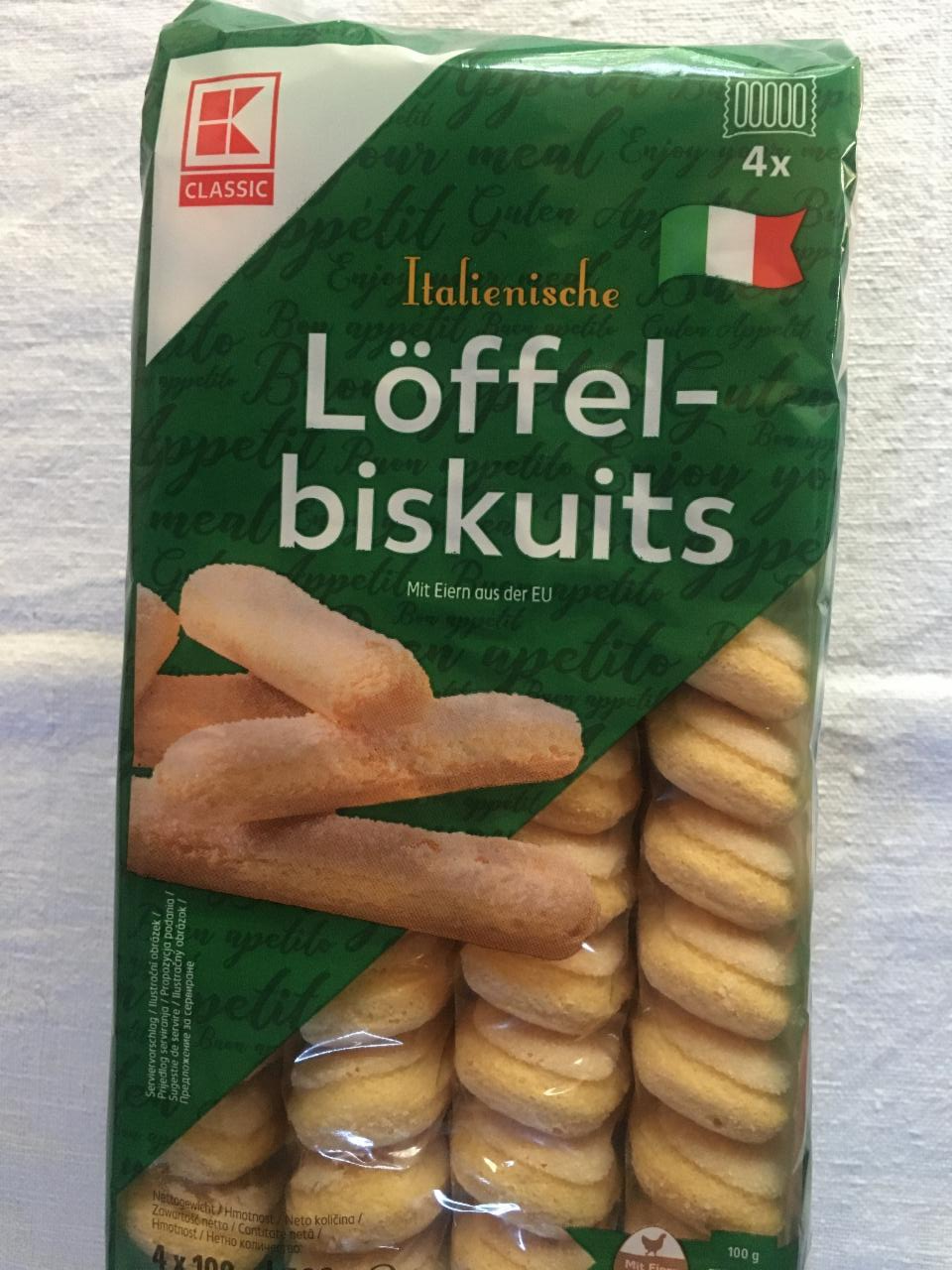 Fotografie - Italienische Löffel-biskuits K-Classic