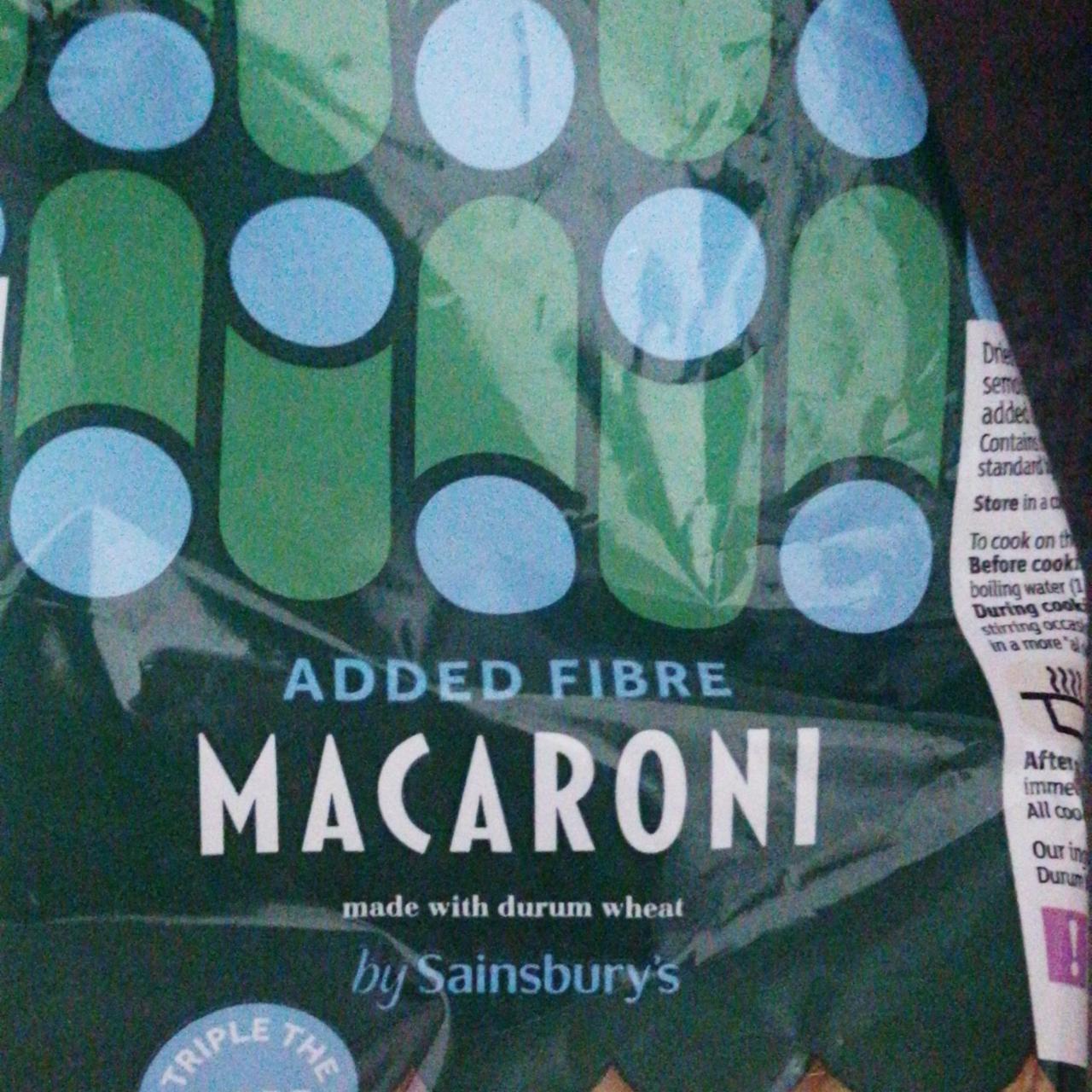 Fotografie - Macaroni by Sainsbury's