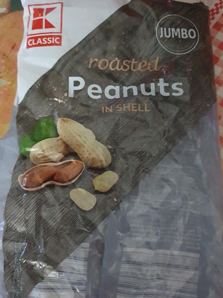 Fotografie - Roasted Peanuts in Shell Jumbo K-Classic