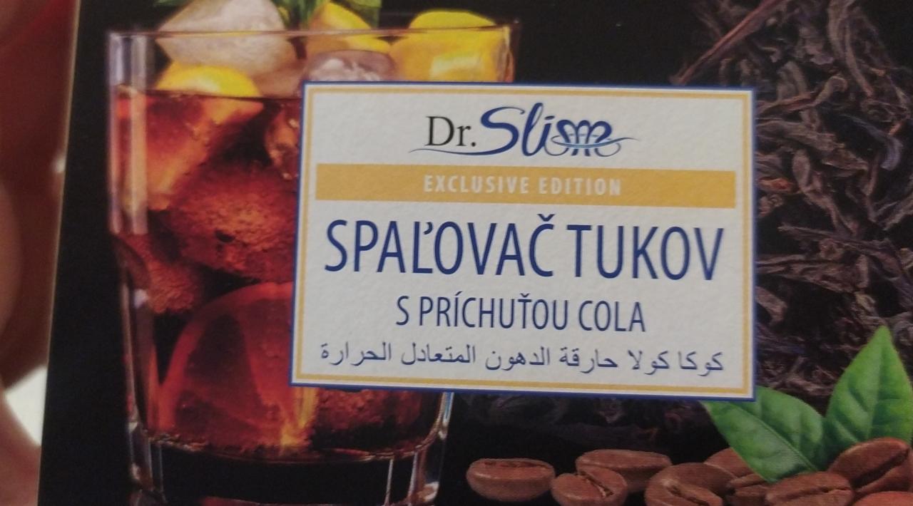 Fotografie - Spaľovač tukov s príchuťou cola Dr.Slim