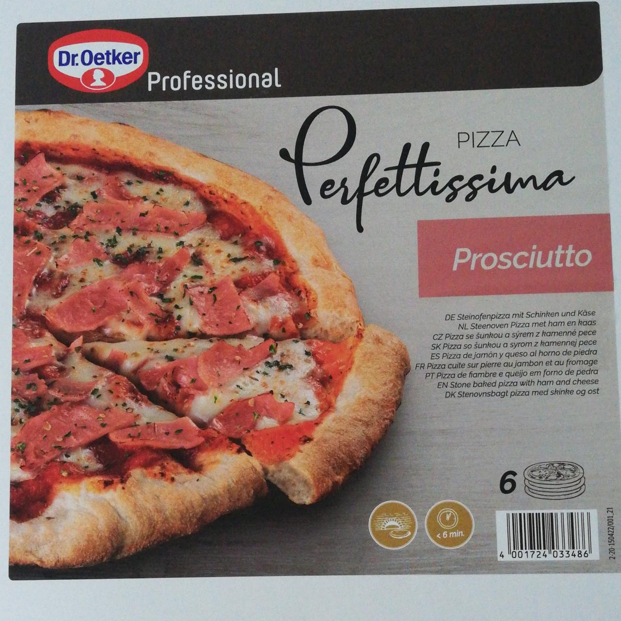 Fotografie - Pizza Perfettissima Prosciutto Dr.Oetker Professional