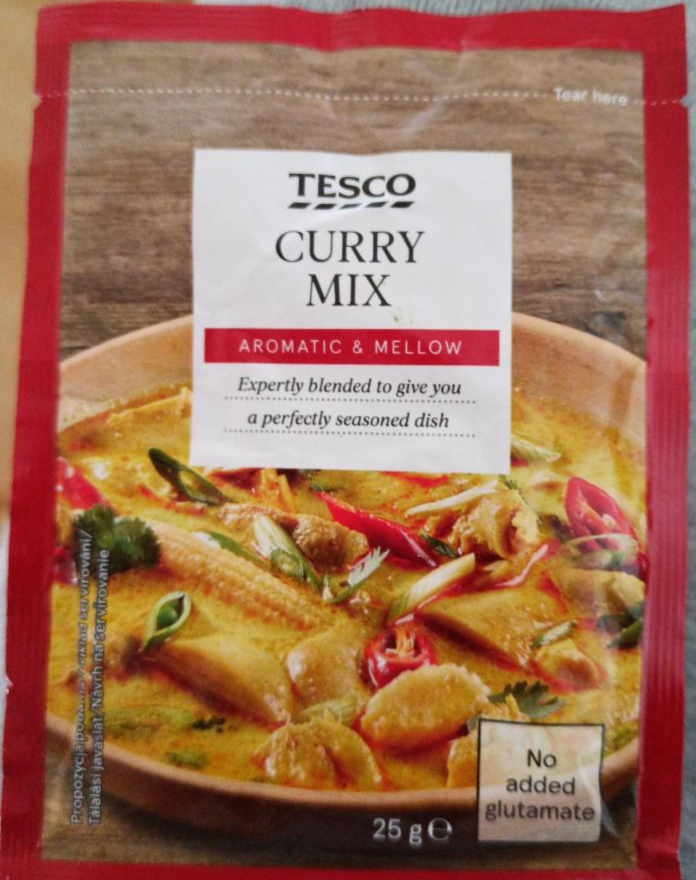 Fotografie - Curry mix Tesco