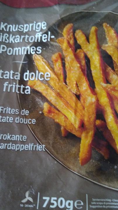 Fotografie - Knusprige Süßkartoffel-Pommes Eismann