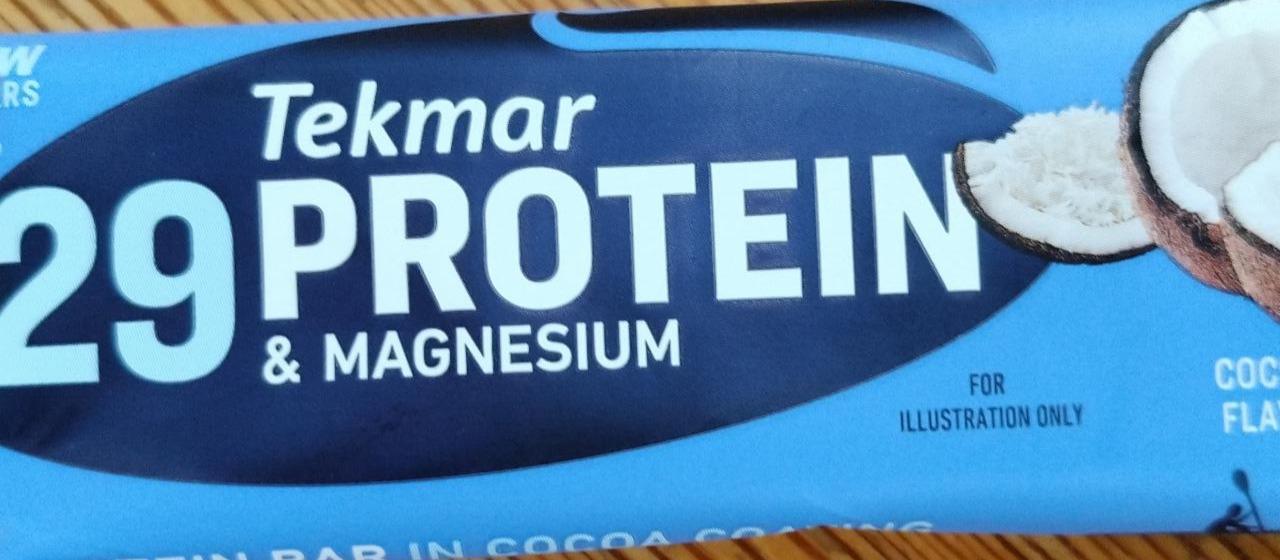 Fotografie - 29 Protein & Magnesium Coconut flavour Tekmar