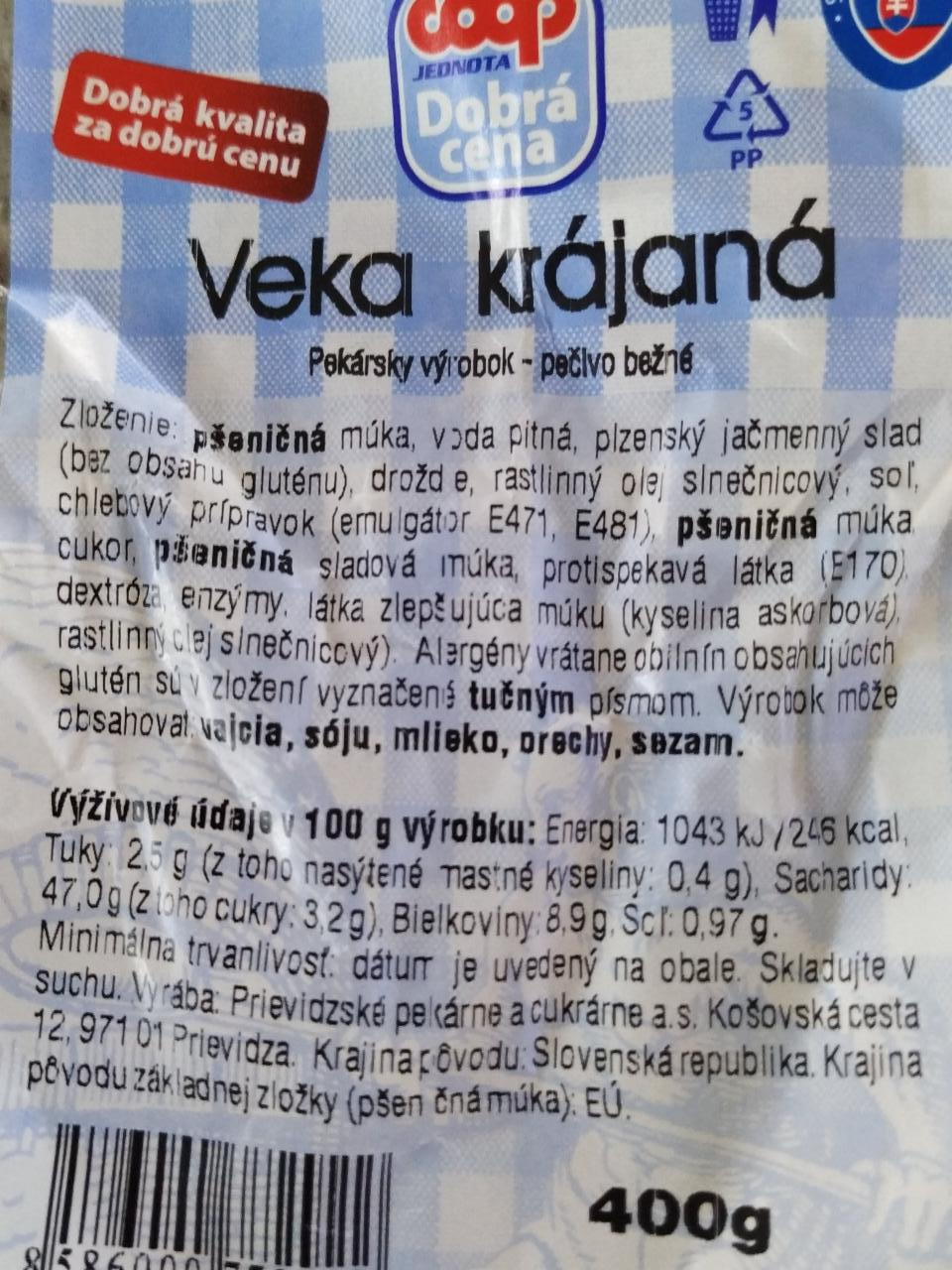 Fotografie - Veka krájaná Coop