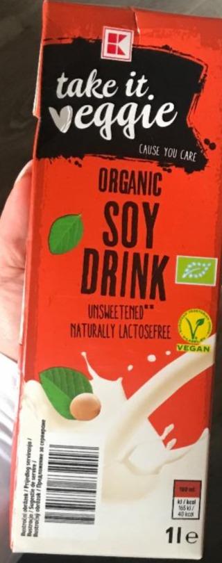 Fotografie - Organic Soy Drink unsweetened Take It Veggie