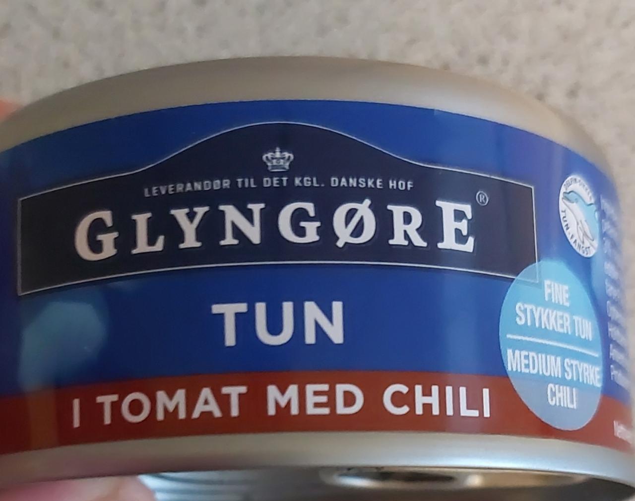 Fotografie - Tun I tomat med chili Glyngore