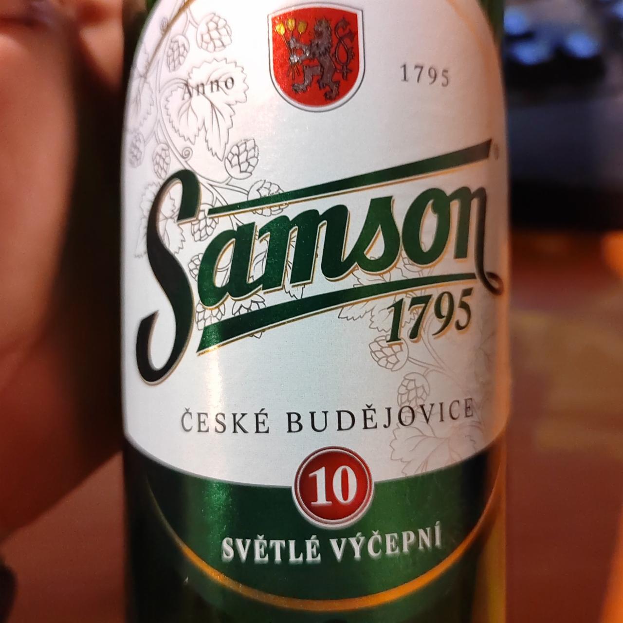 Fotografie - Samson pivo Světlé výčepní 10%