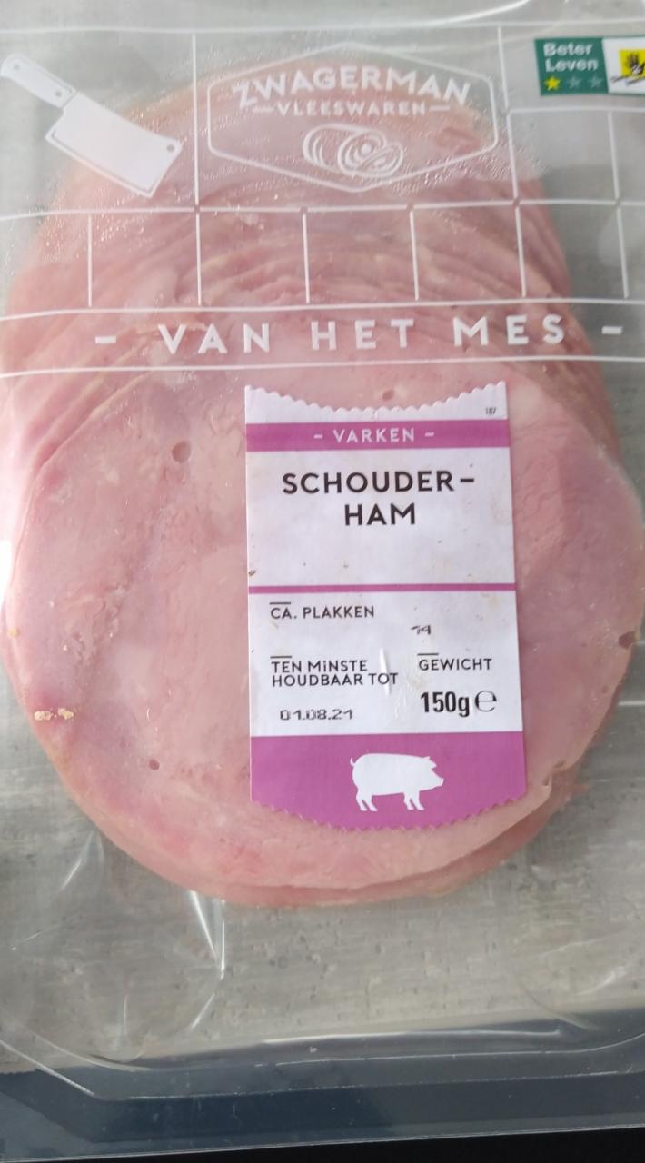 Fotografie - schouder-ham ZWAGERMAN