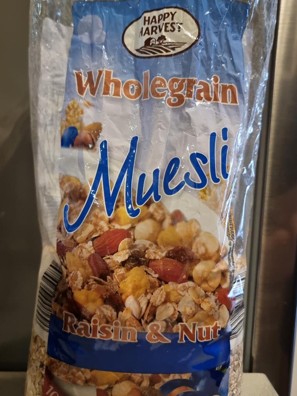 Fotografie - Wholegrain Muesli Raisin & Nut Happy Harvest
