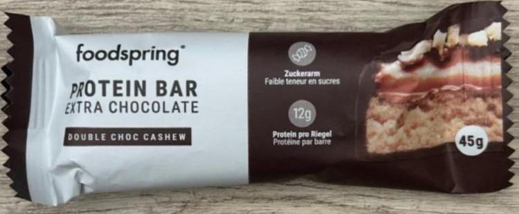 Fotografie - Protein Bar Extra chocolate Double Choc Cashew Foodspring