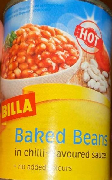 Fotografie - billa baked beans in chilli sauce