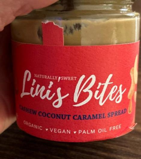 Fotografie - Lini's Bites Cashew Cococnut Caramel Spread