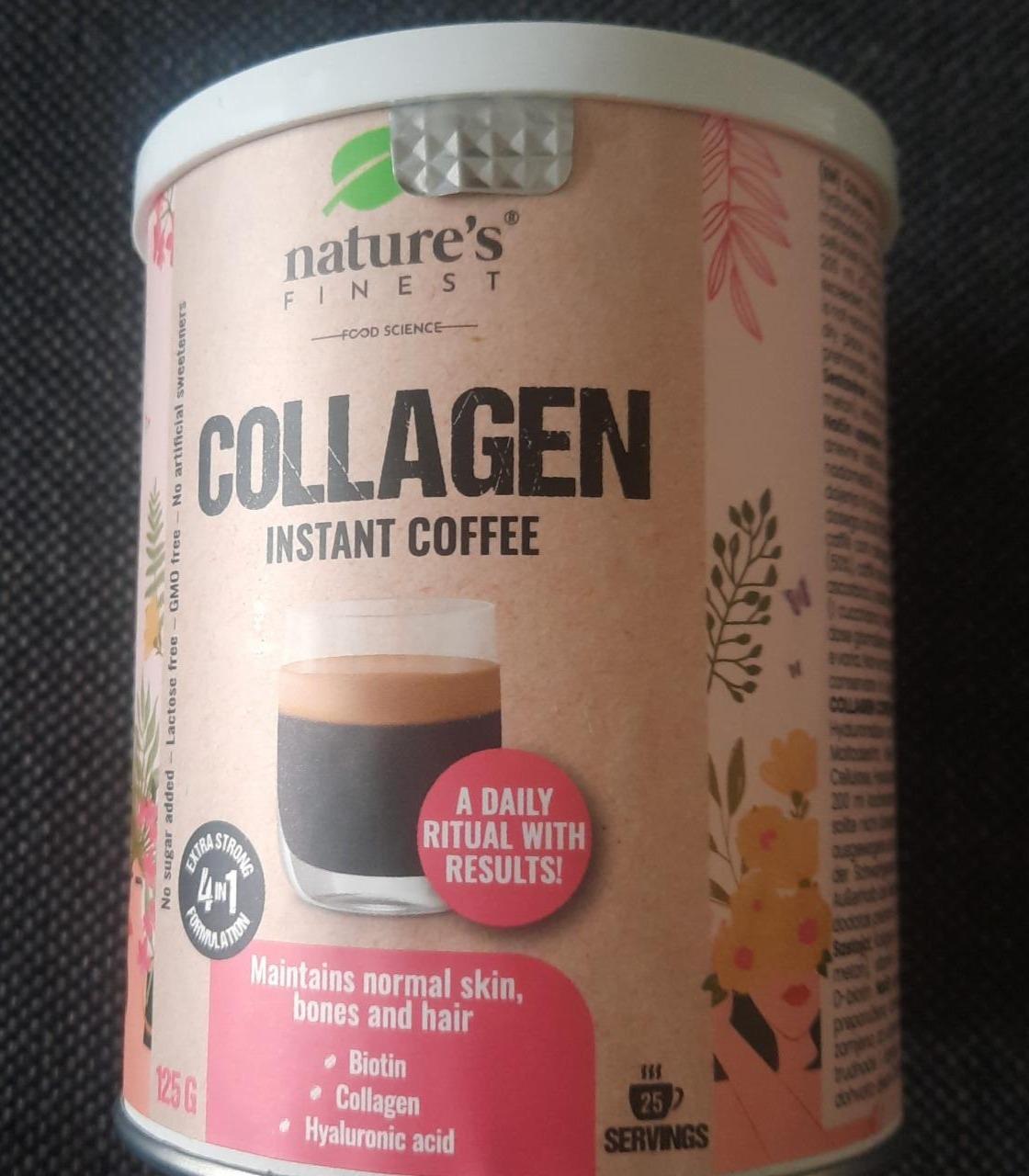 Fotografie - Collagen Instant Coffee Nature's Finest