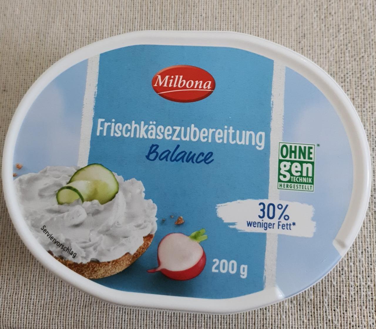 Fotografie - Frischkäsezubereitung Balance Milbona