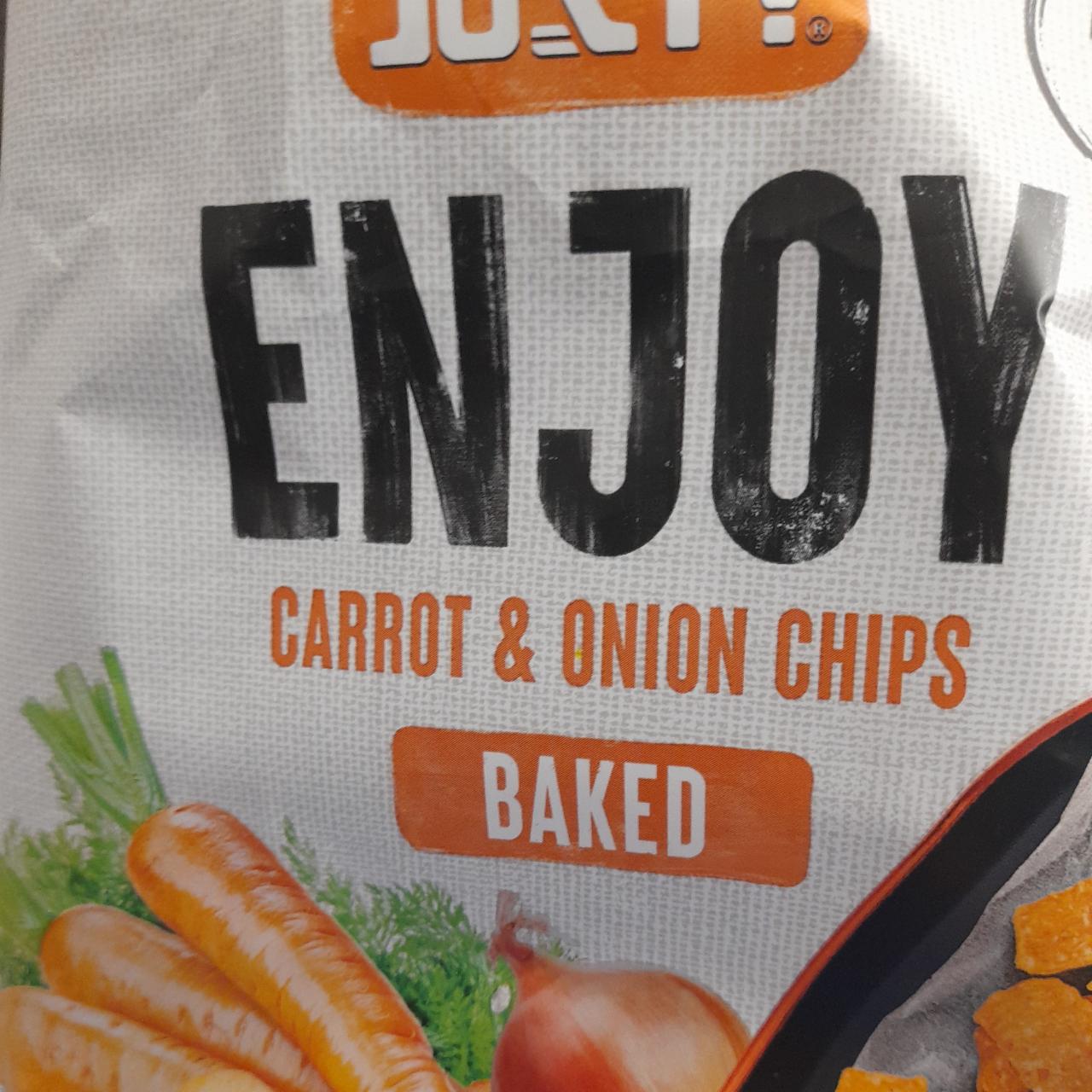 Fotografie - Enjoy Carrot & Onion Chips Baked Joxty