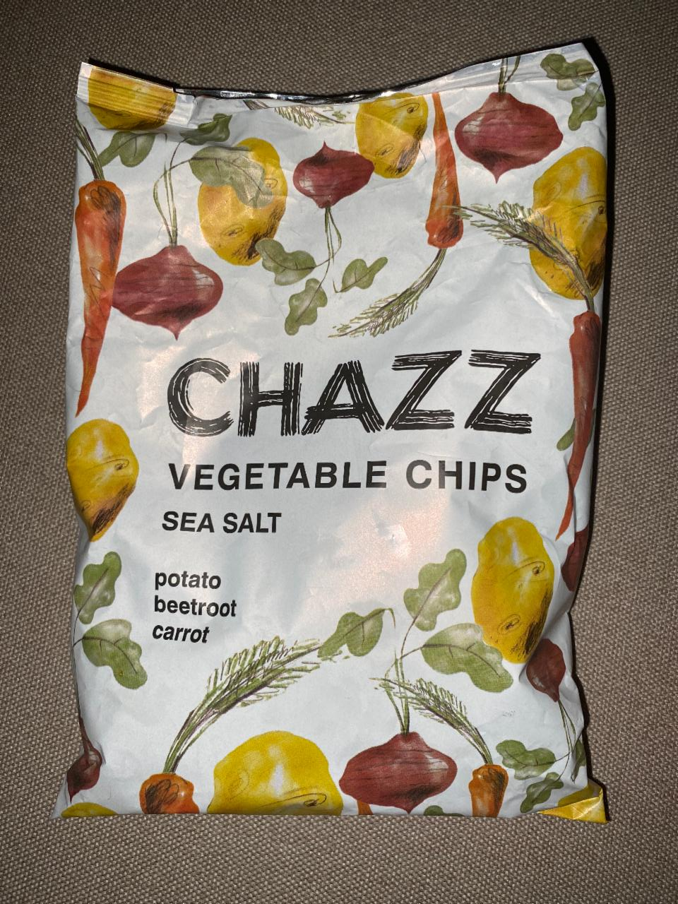 Fotografie - Chazz Vegetable Chips sea salt