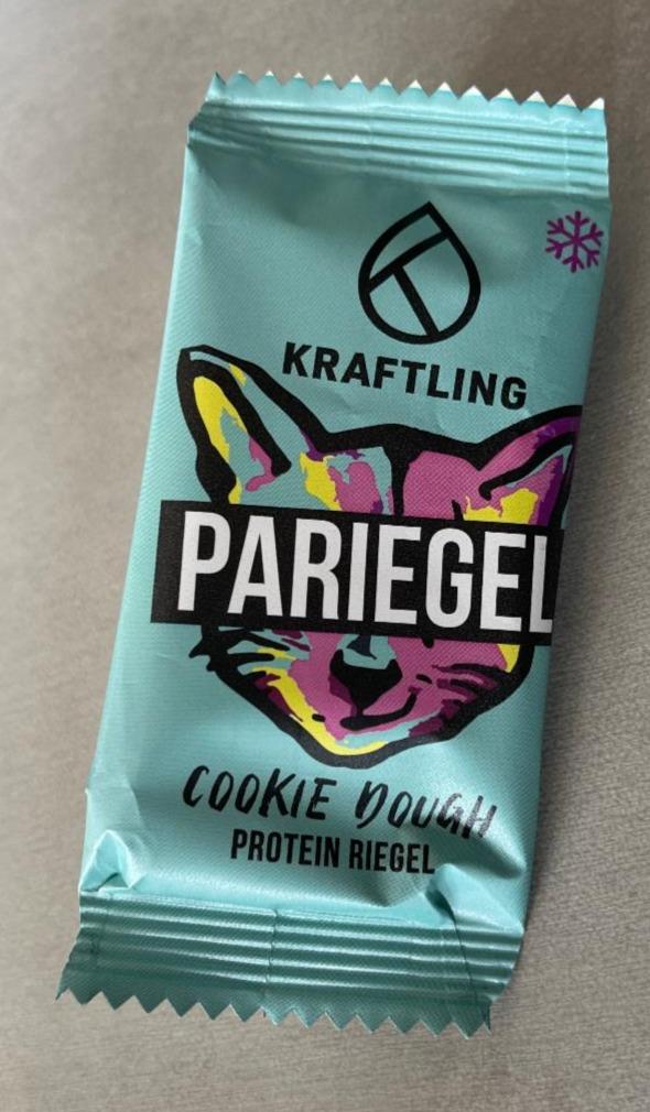 Fotografie - Pariegel Cookie Dough protein riegel Kraftling