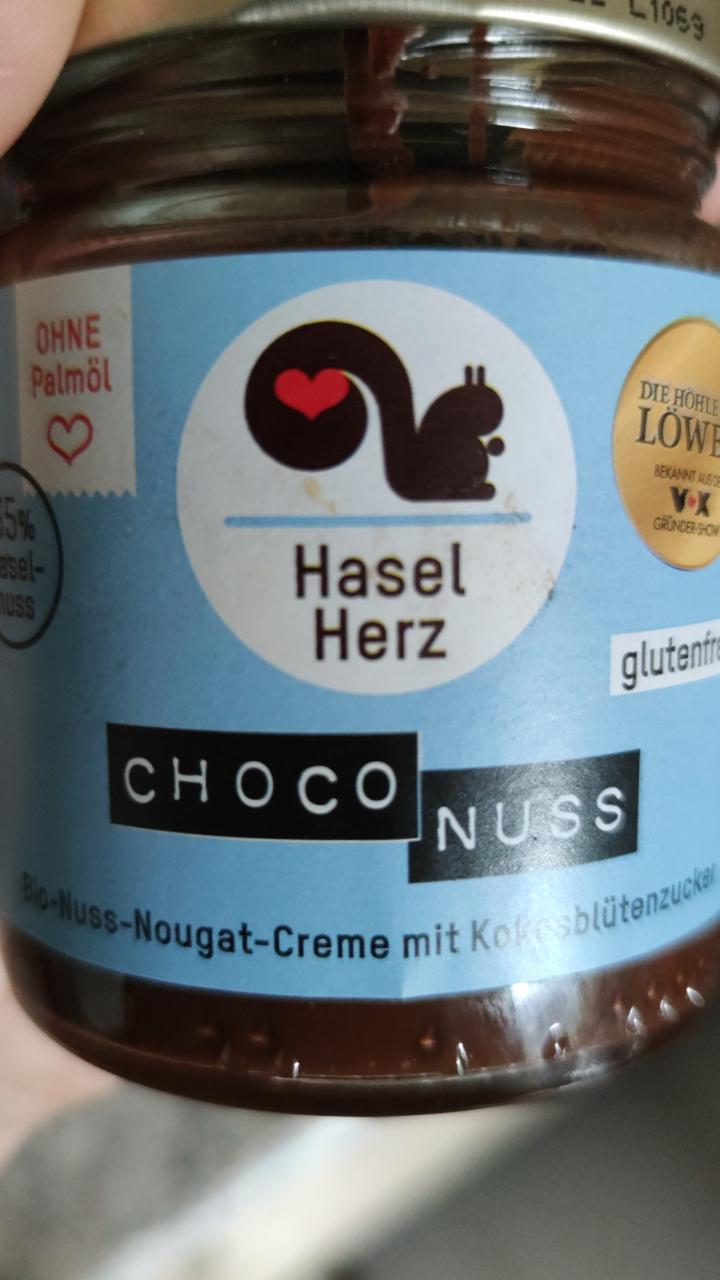 Fotografie - Hasel Herz Choco Nuss