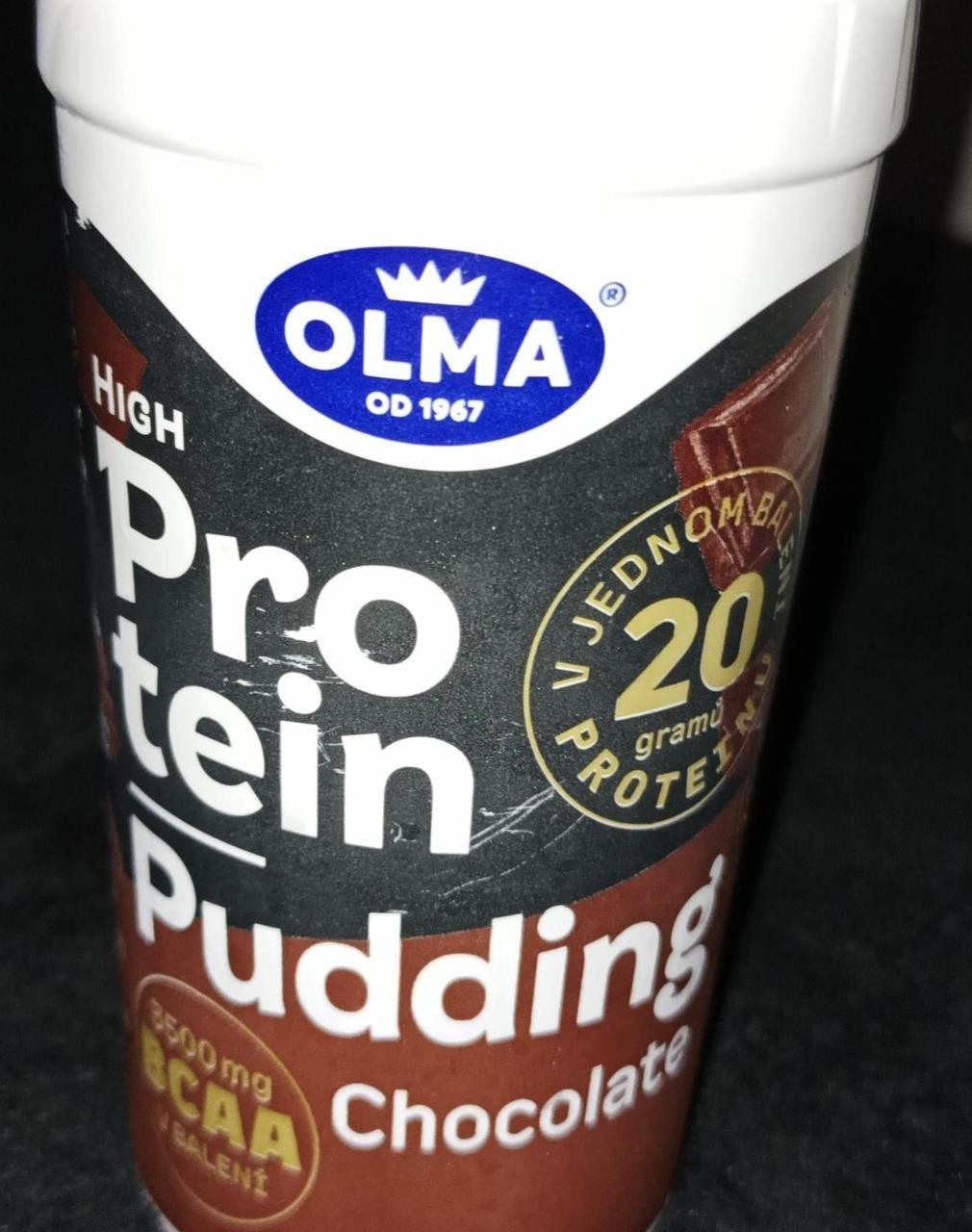 Fotografie - High protein pudding chocolate Olma