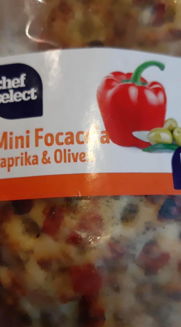 Fotografie - Mini Focaccia Paprika & Oliven