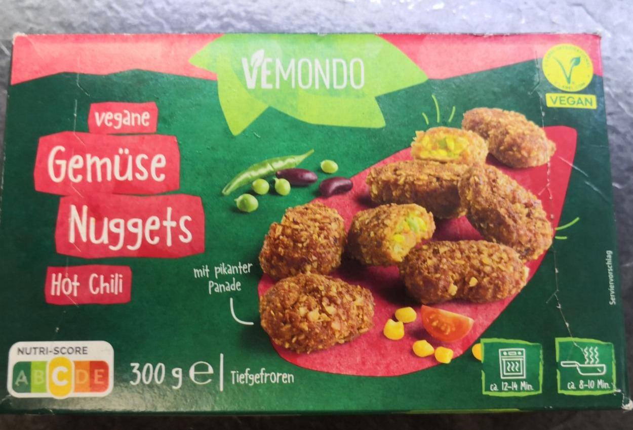 Fotografie - Vegane Gemüse Nuggets Hot Chili Vemondo