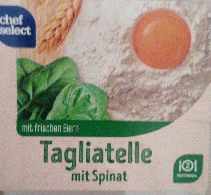 Fotografie - Tagliatelle mit Spinat Chef Select