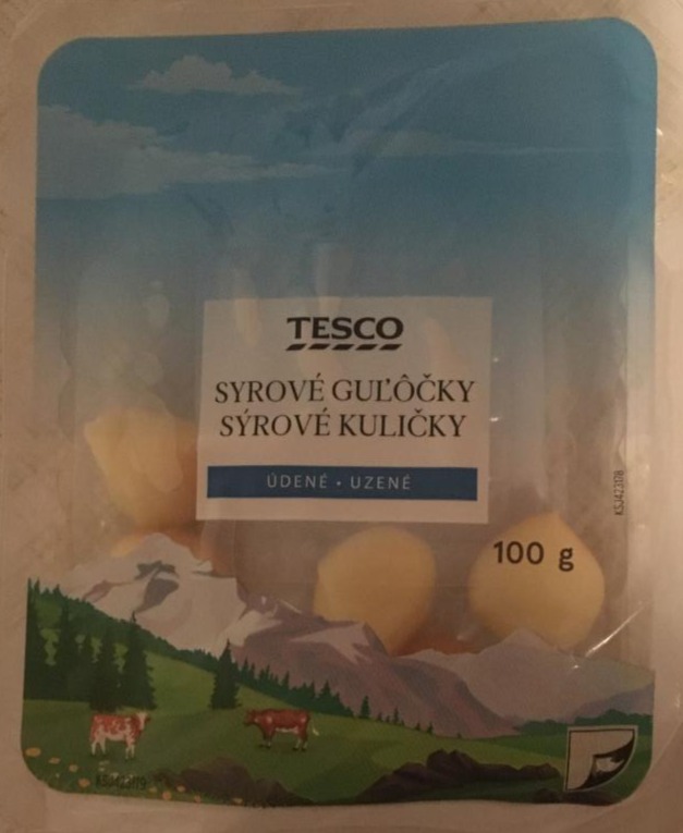 Fotografie - Syrové guľky údené Tesco