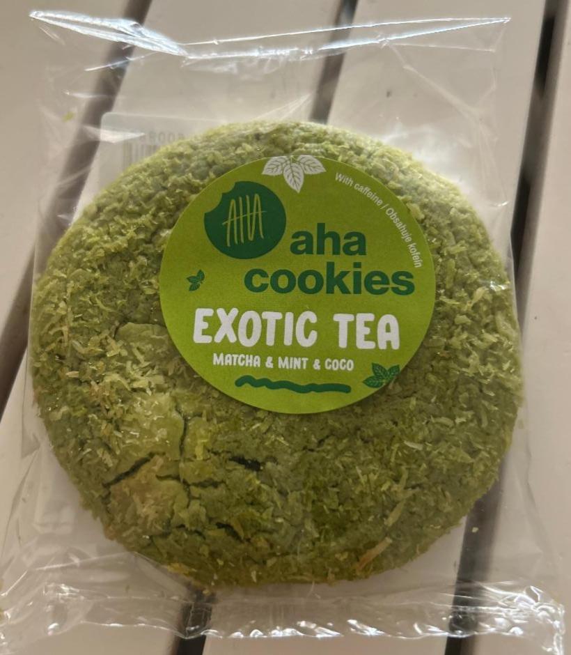 Fotografie - Exotic Tea Matcha & Mint & Coco Aha Cookies
