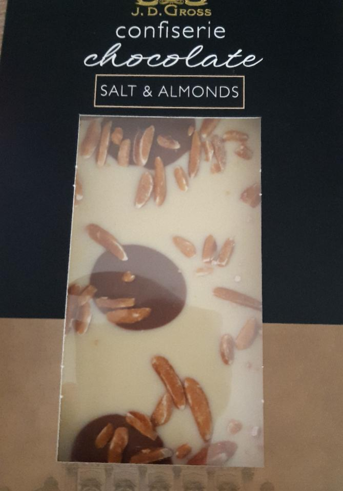 Fotografie - Confiserie Chocolate Salt & Almonds J.D. Gross