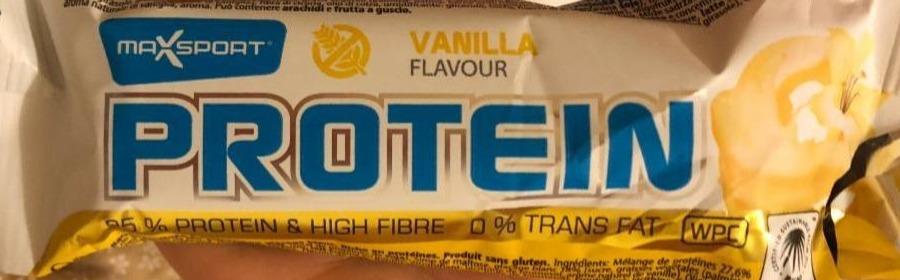 Fotografie - Protein vanilla flavour MaxSport