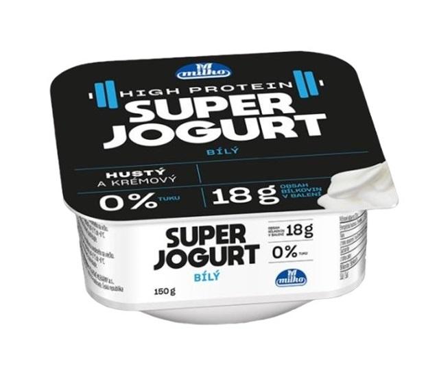 Fotografie - High protein Super jogurt bílý Milko