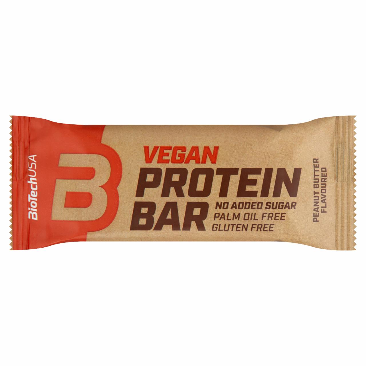Fotografie - vegan protein bar Peanut butter BioTechUSA