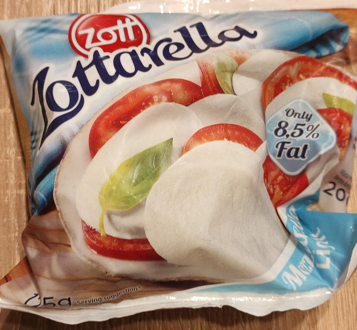 Fotografie - Zottarella Mozzarella light 8,5% Zott