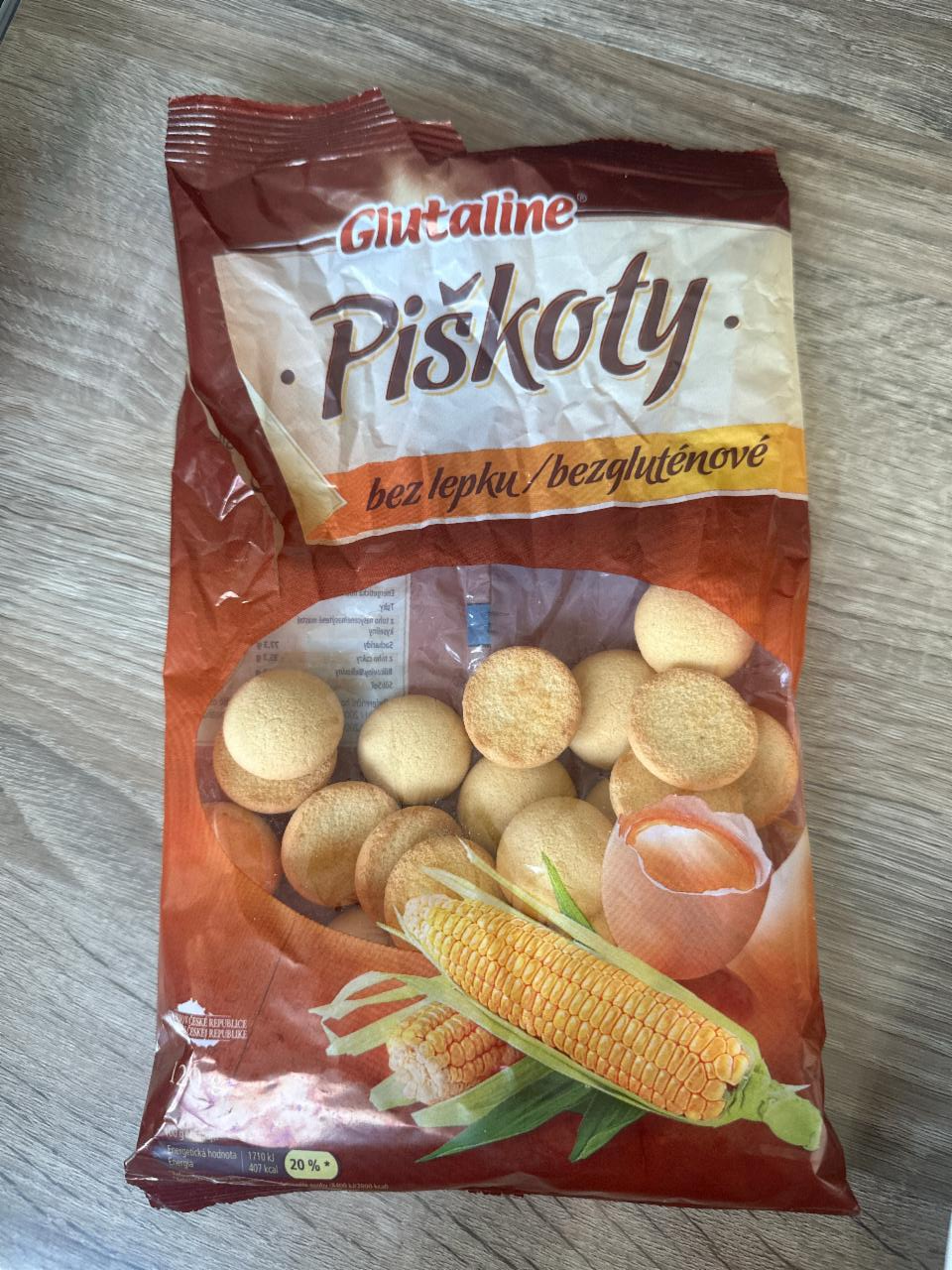 Fotografie - Piškoty bez lepku Glutaline