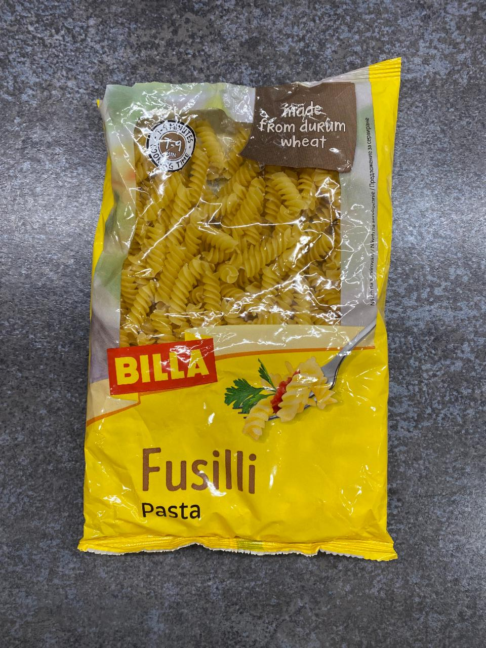 Fotografie - Fusilli Pasta Billa