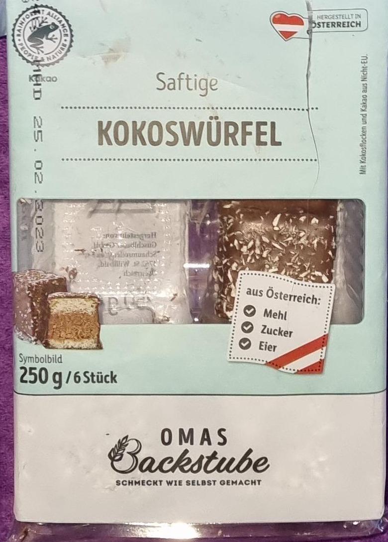 Fotografie - Kokoswürfel Omas