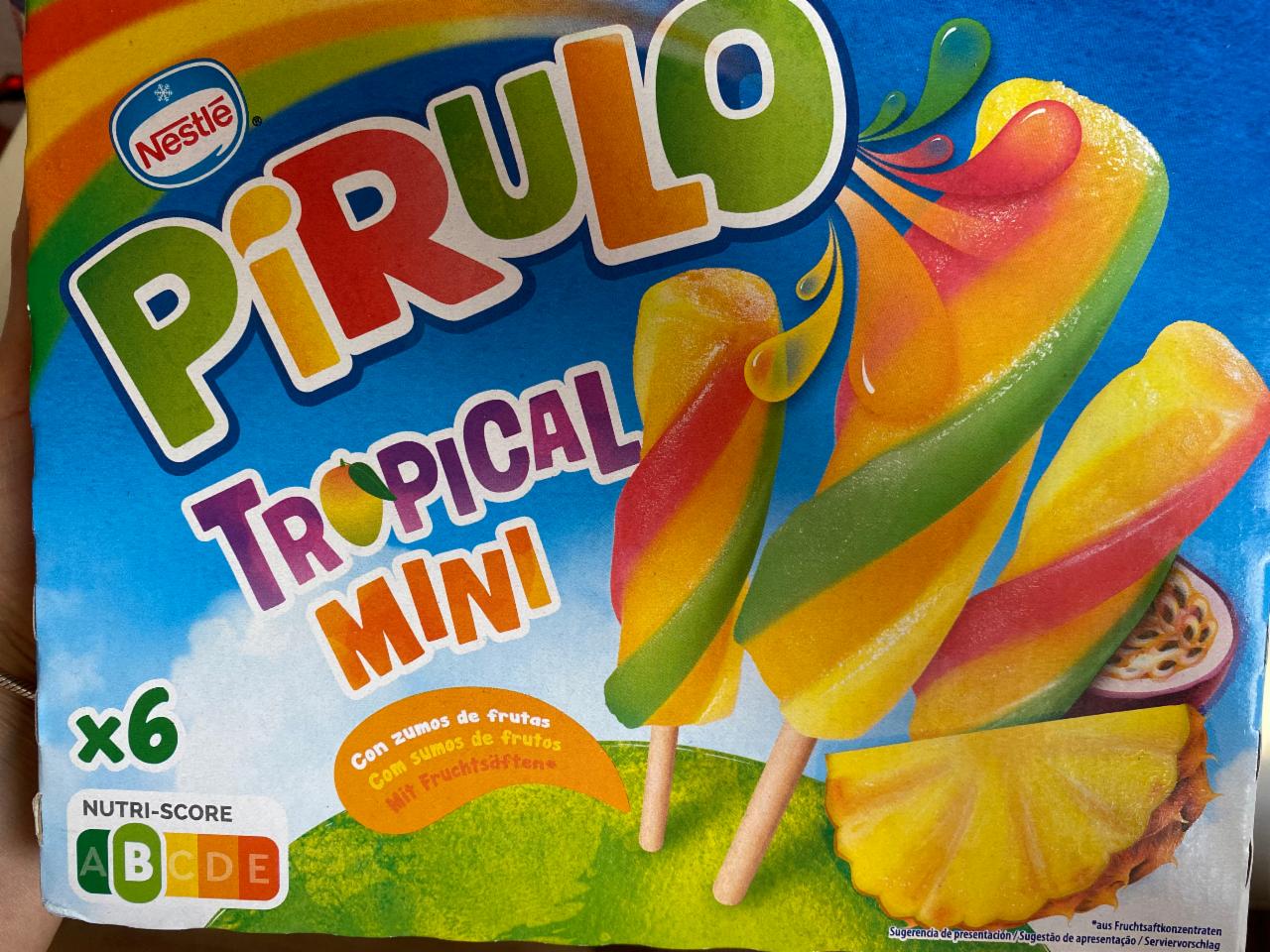 Fotografie - pirulo tropical mini Nestlé