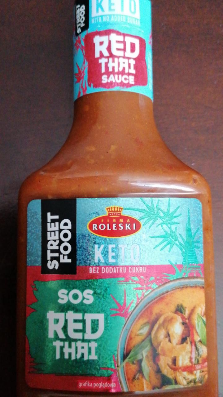 Fotografie - Sos Red thai Sauce Roleski Keto