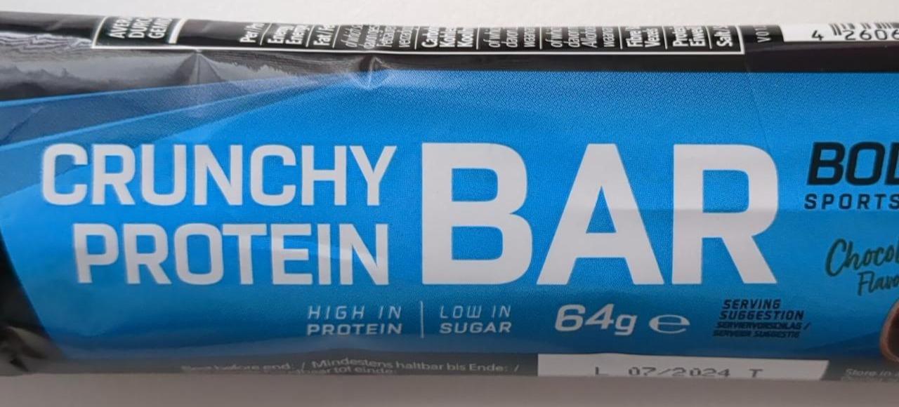 Fotografie - Crunchy Protein Bar Chocolate & Nuts Bodylab