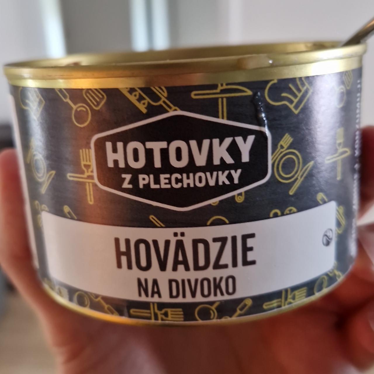 Fotografie - Hovädzie na divoko Hotovky z plechovky