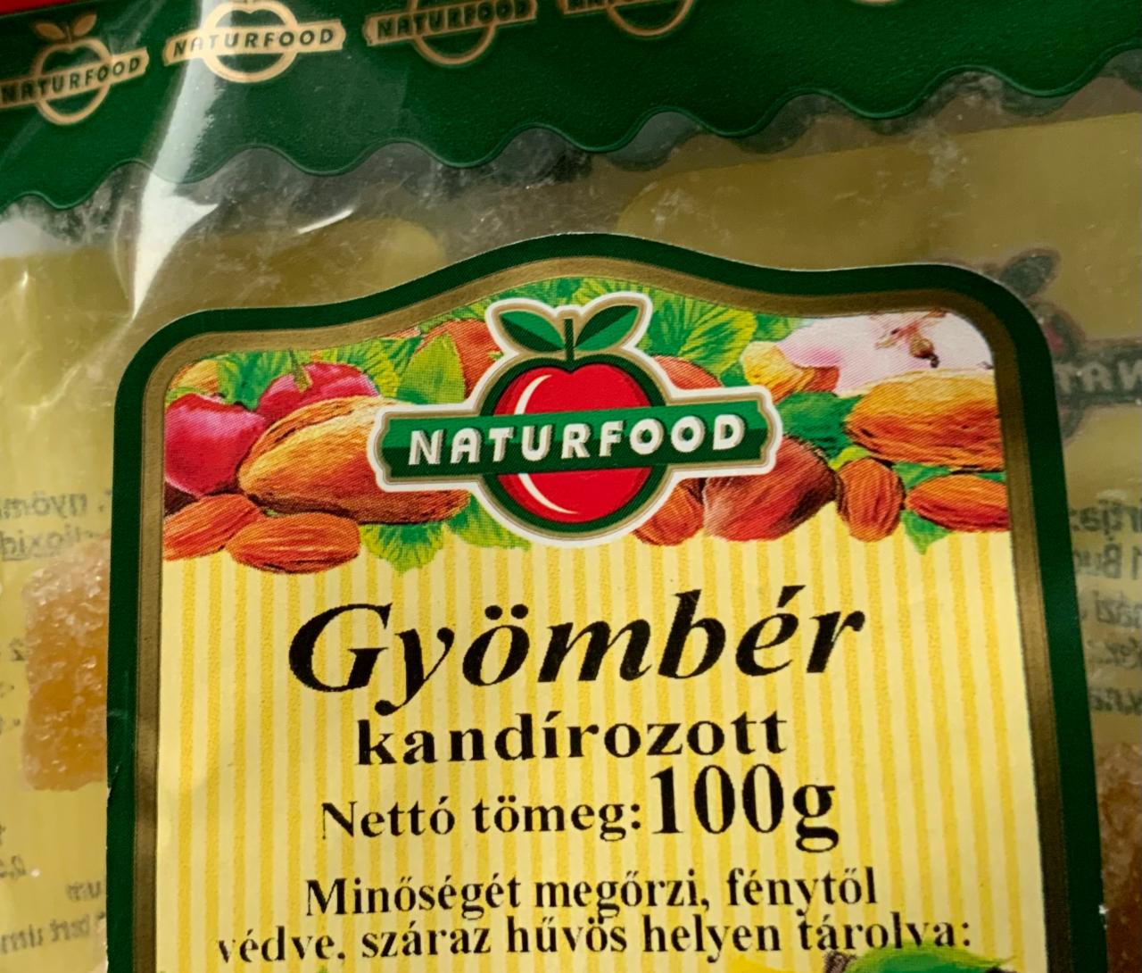 Fotografie - Gyombér kandírozott Naturfood